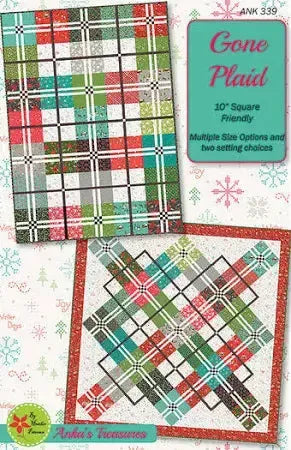 Gone Plaid Quilt Pattern-Riley Blake Fabrics-My Favorite Quilt Store