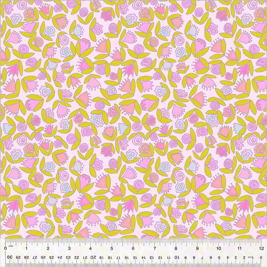 Goodness Gracious Cotton Candy Little Ditsy Flowers Fabric-Windham Fabrics-My Favorite Quilt Store