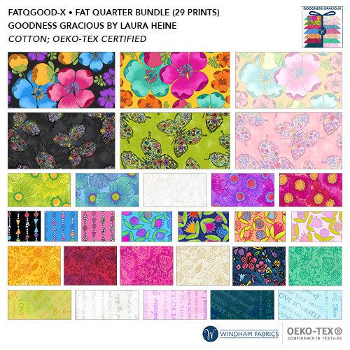 Goodness Gracious Fat Quarter Bundle-Windham Fabrics-My Favorite Quilt Store