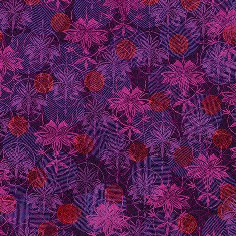 Grace Aubergine Fearless Fabric