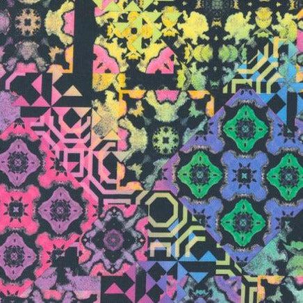 Gradients Auras Onyx Kaleidoscope Fabric-Moda Fabrics-My Favorite Quilt Store