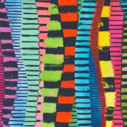 Gradients Auras Onyx Stripey Stripes Fabric-Moda Fabrics-My Favorite Quilt Store
