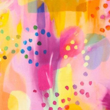 Gradients Auras Sunrise Watercolor Collage Dots Fabric-Moda Fabrics-My Favorite Quilt Store