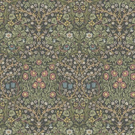 Granada Charcoal Blackthorn Fabric