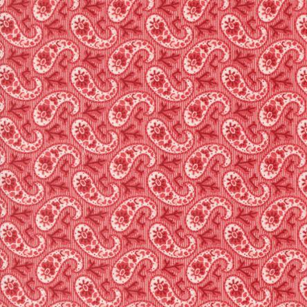 Grand Haven Cherry Bandana Paisley Fabric-Moda Fabrics-My Favorite Quilt Store