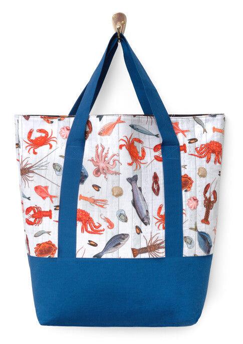 Grocery Bag Pattern - Free Pattern Download-Robert Kaufman-My Favorite Quilt Store