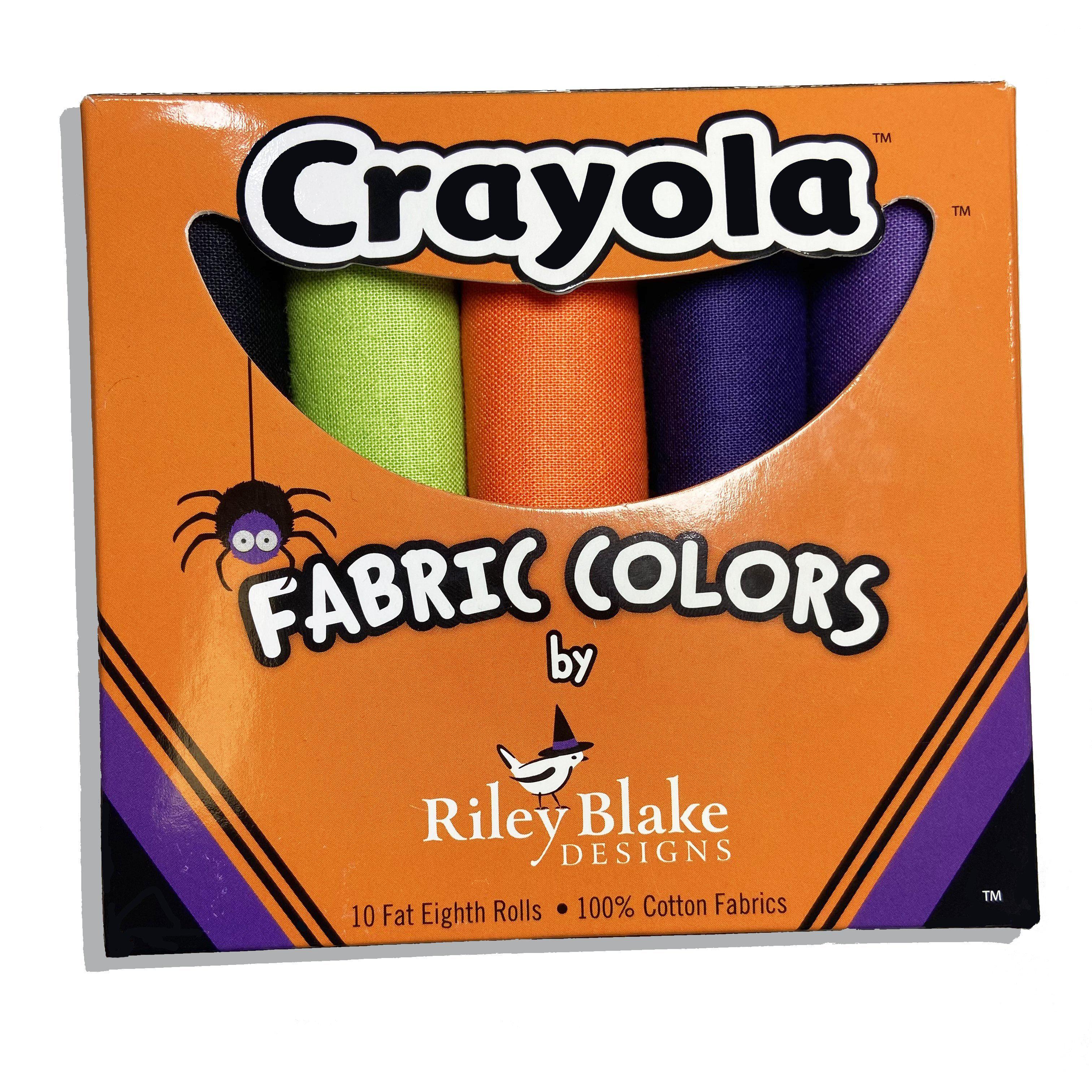 Halloween Crayola Spider Words - Bats Table Runner Kit #15-Riley Blake Fabrics-My Favorite Quilt Store
