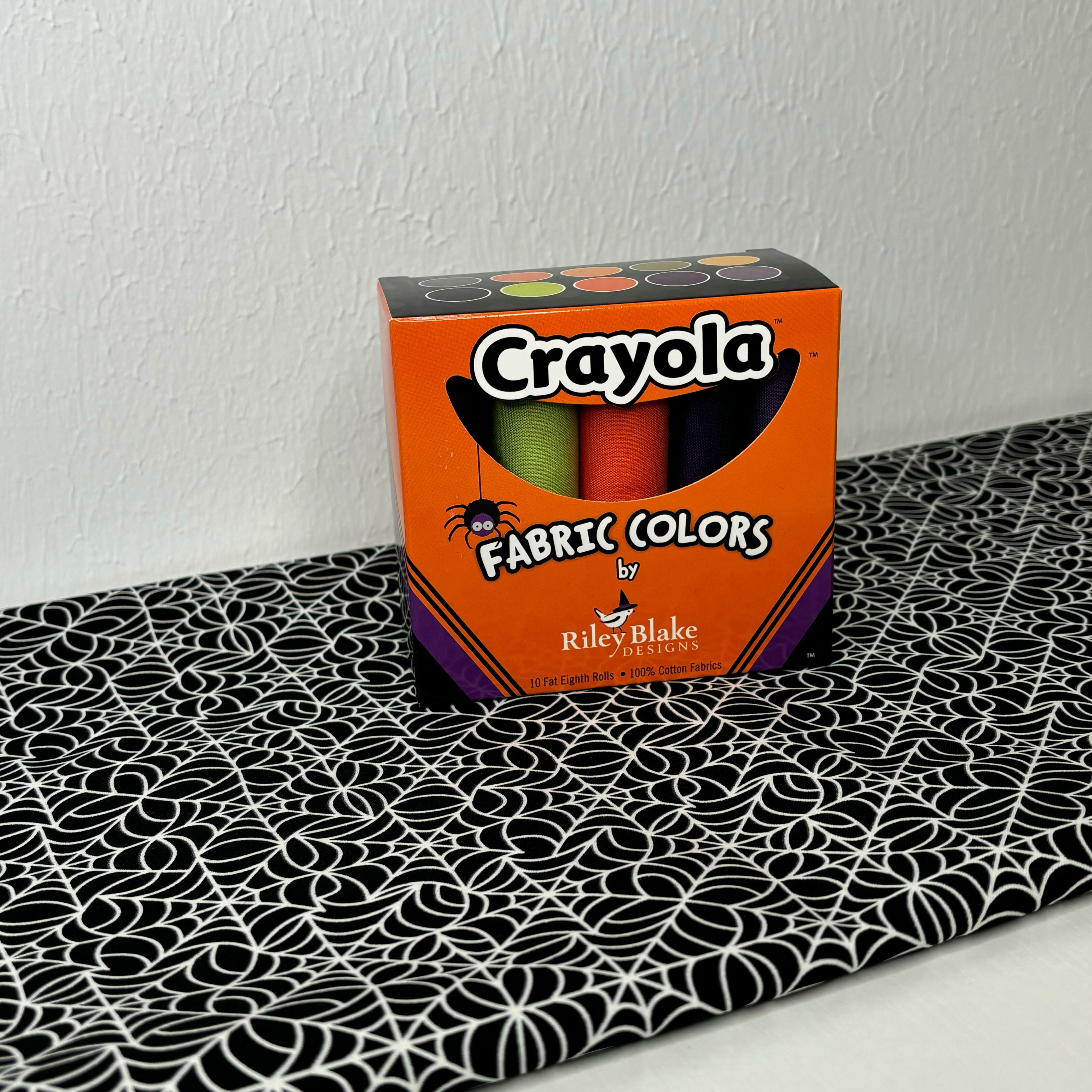 Halloween Crayola Spiderweb Table Runner Kit #17