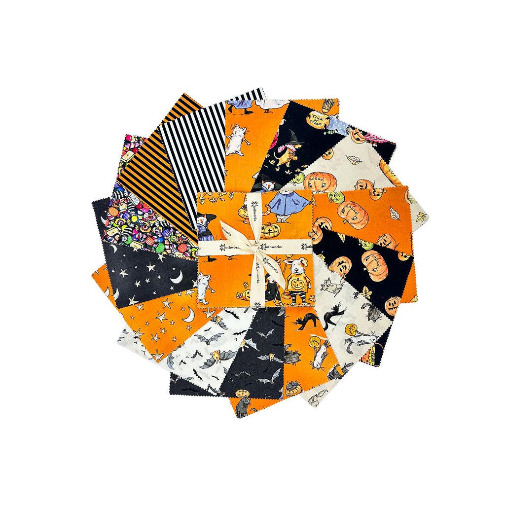 Halloween Parade 5" Charm Pack-Clothworks-My Favorite Quilt Store