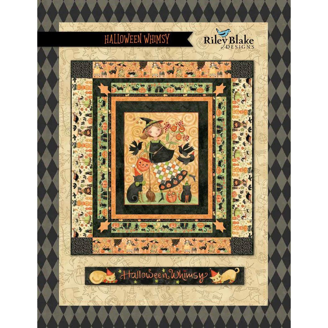 Halloween Whimsy Panel Quilt Pattern - Free Digital Download