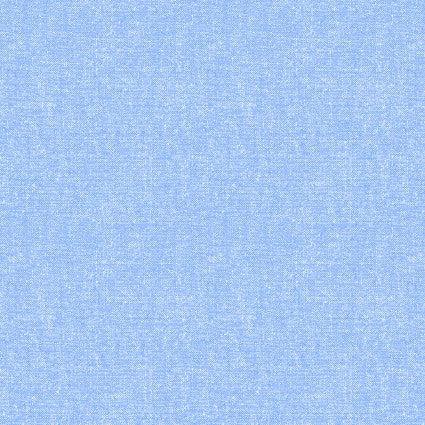 Hand Picked Forget Me Not Sky Blue Texture Digital Fabric