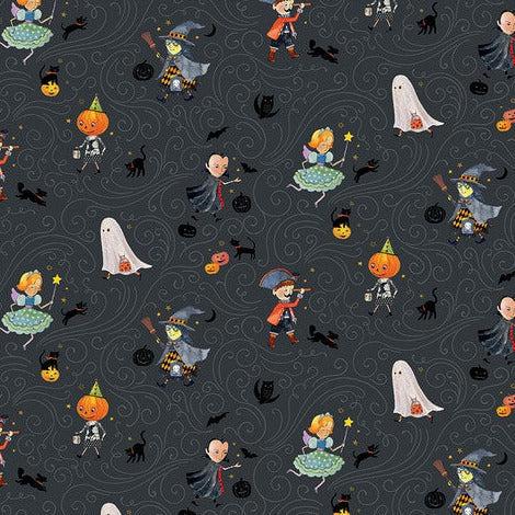 Haunted Licorice Happy Hunting Fabric