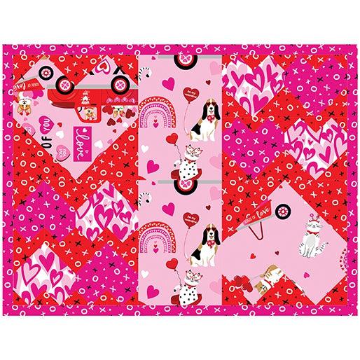 Heart to Heart Quilt Pattern - Free Digital Download-Benartex Fabrics-My Favorite Quilt Store