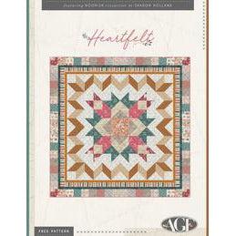 Heartfelt Quilt Pattern - Free Digital Download-Art Gallery Fabrics-My Favorite Quilt Store