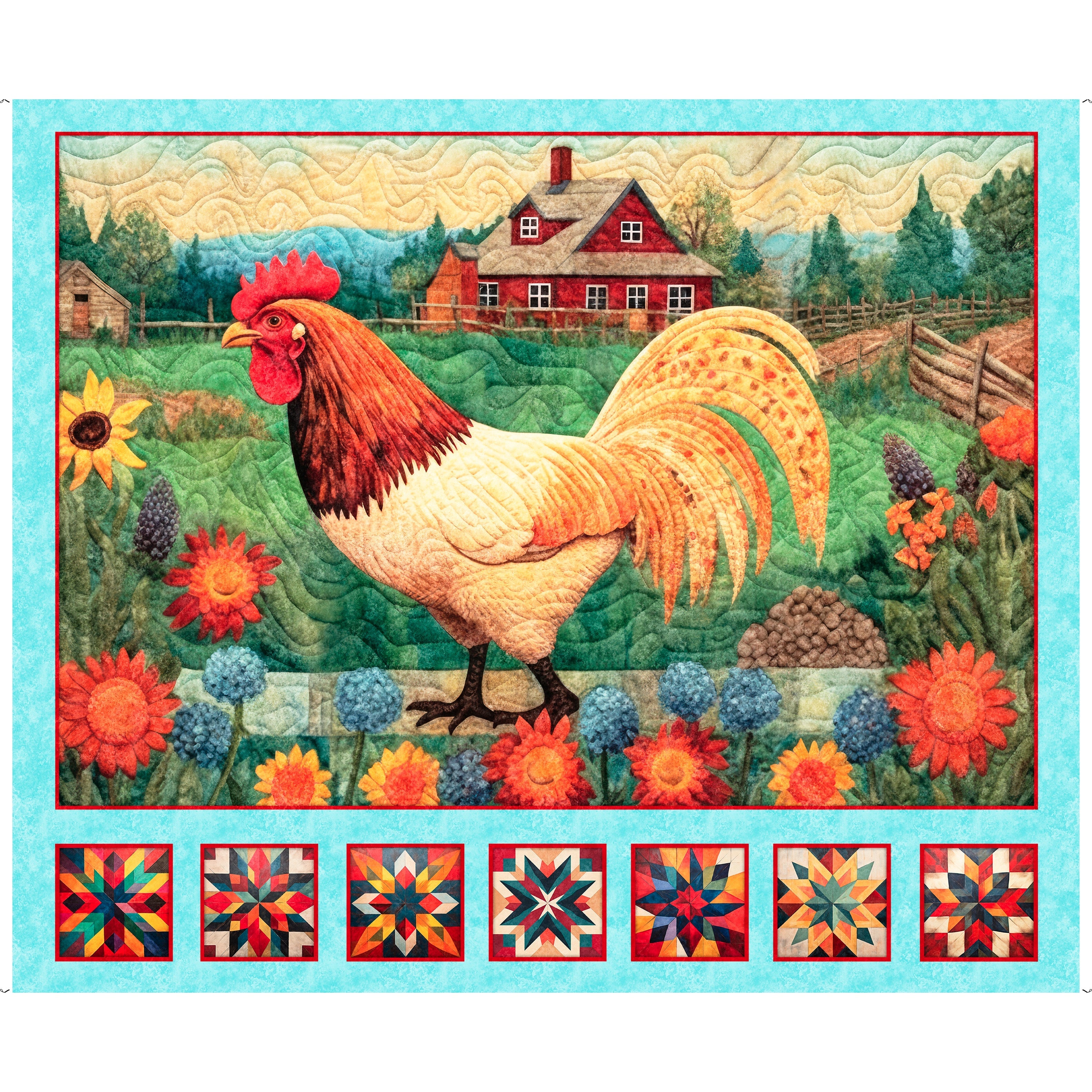 Heartland Rooster Panel Multi