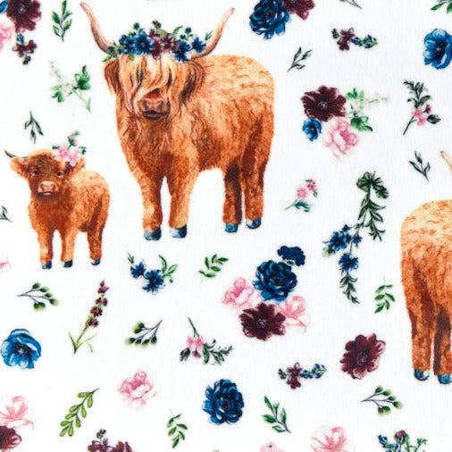 Helga Highland Digital Cuddle® Multi Fabric-Shannon Fabrics-My Favorite Quilt Store