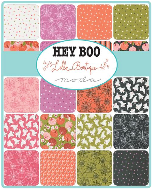 Hey Boo 5" Charm Pack-Moda Fabrics-My Favorite Quilt Store