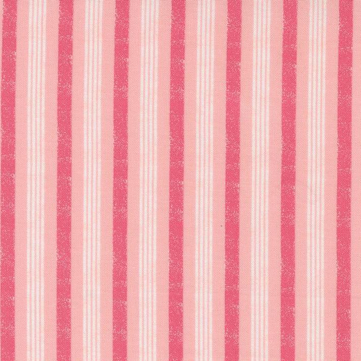 Hey Boo Bubble Gum Pink Stripes Fabric