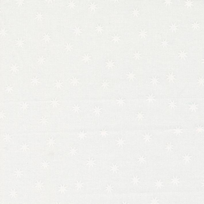 Hey Boo Ghost White Magic Stars Fabric