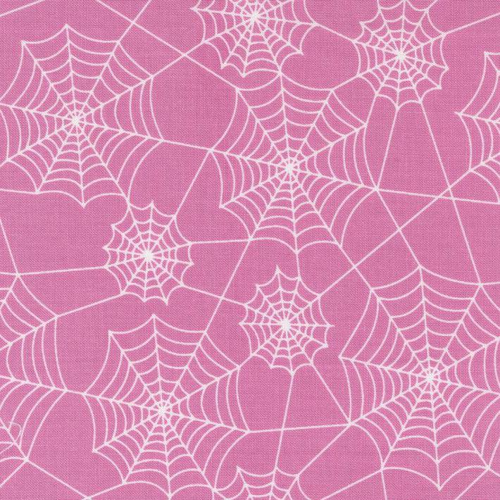 Hey Boo Purple Haze Novelty Spider Webs Fabric