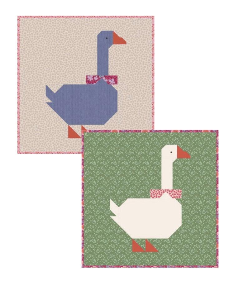 Hibernation Christmas Goose Pillow Pattern-Digital Download-Tilda Fabrics-My Favorite Quilt Store