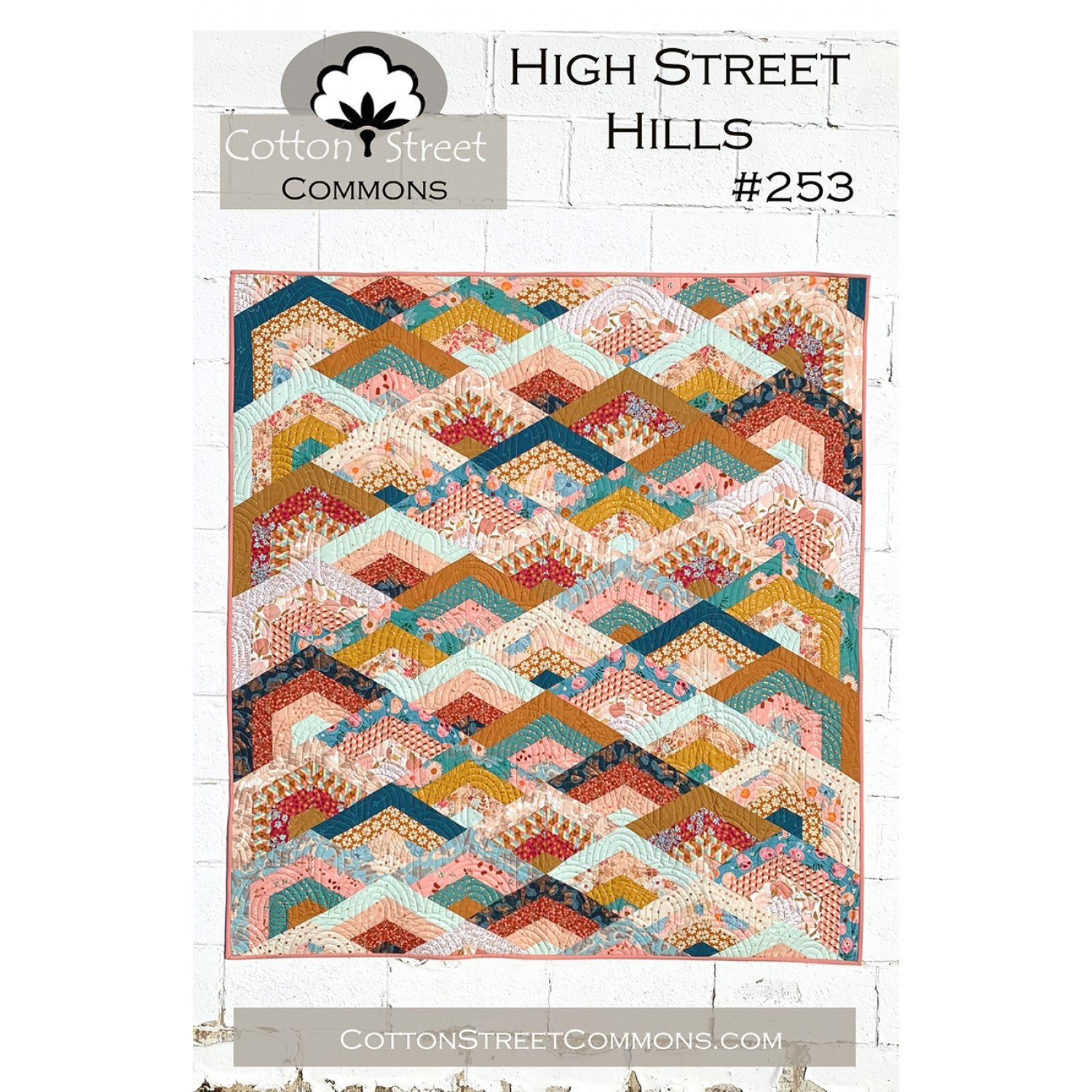 High Street Hills Quilt Pattern-Cotton Street Commons-My Favorite Quilt Store