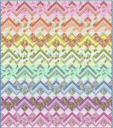 High Voltage by Tula Pink Quilt Pattern - Free Digital Download-Free Spirit Fabrics-My Favorite Quilt Store