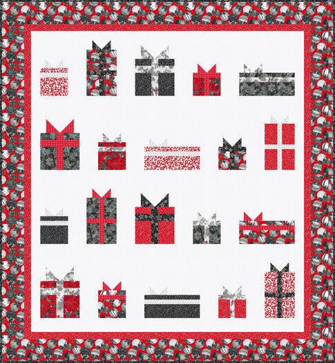 Holiday Flourish 15 Holly Jolly Quilt Pattern - Free Pattern Download-Robert Kaufman-My Favorite Quilt Store