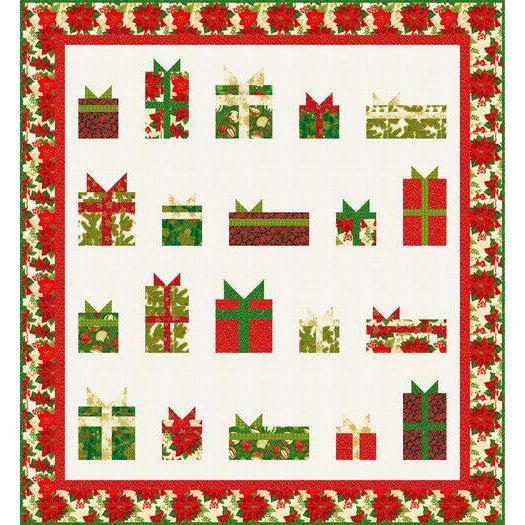 Holiday Flourish 15 Holly Jolly Quilt Pattern - Free Pattern Download