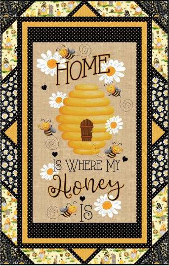 Home Is Where my Honey Is Honey Up Front Quilt Kit-Pine Tree Quilts-My Favorite Quilt Store