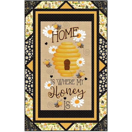 Home Is Where my Honey Is Honey Up Front Quilt Kit-Pine Tree Quilts-My Favorite Quilt Store