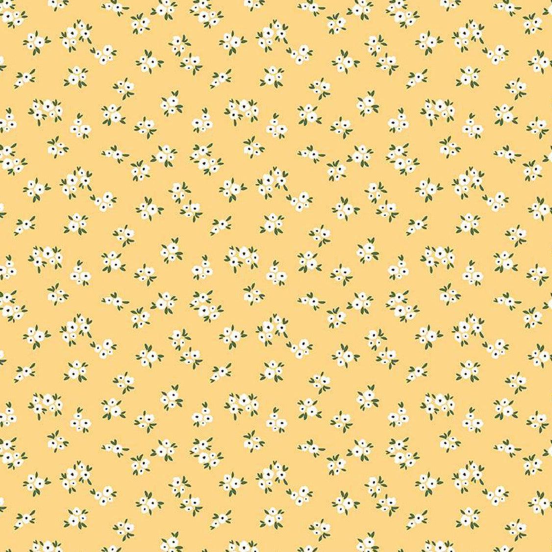 Homemade Sunshine Blossoms Fabric