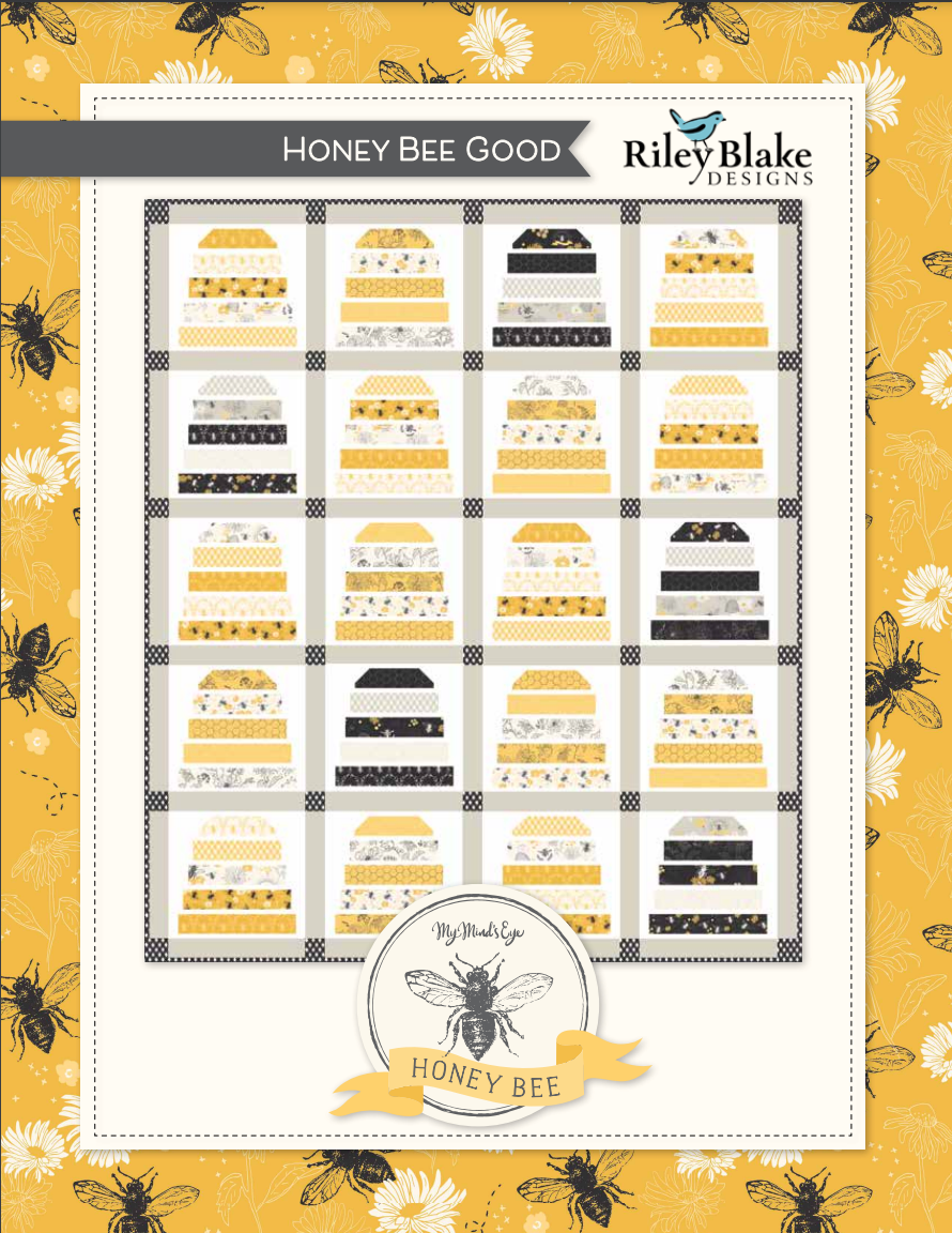 Honey Bee Quilt Pattern - Free Digital Download-Riley Blake Fabrics-My Favorite Quilt Store