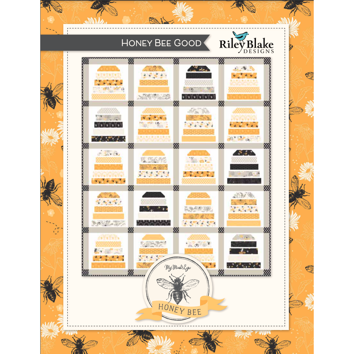 Honey Bee Quilt Pattern - Free Digital Download