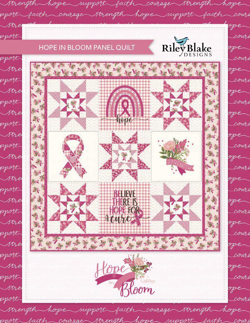 Hope in Bloom Panel Quilt Pattern - Free Digital Download-Riley Blake Fabrics-My Favorite Quilt Store