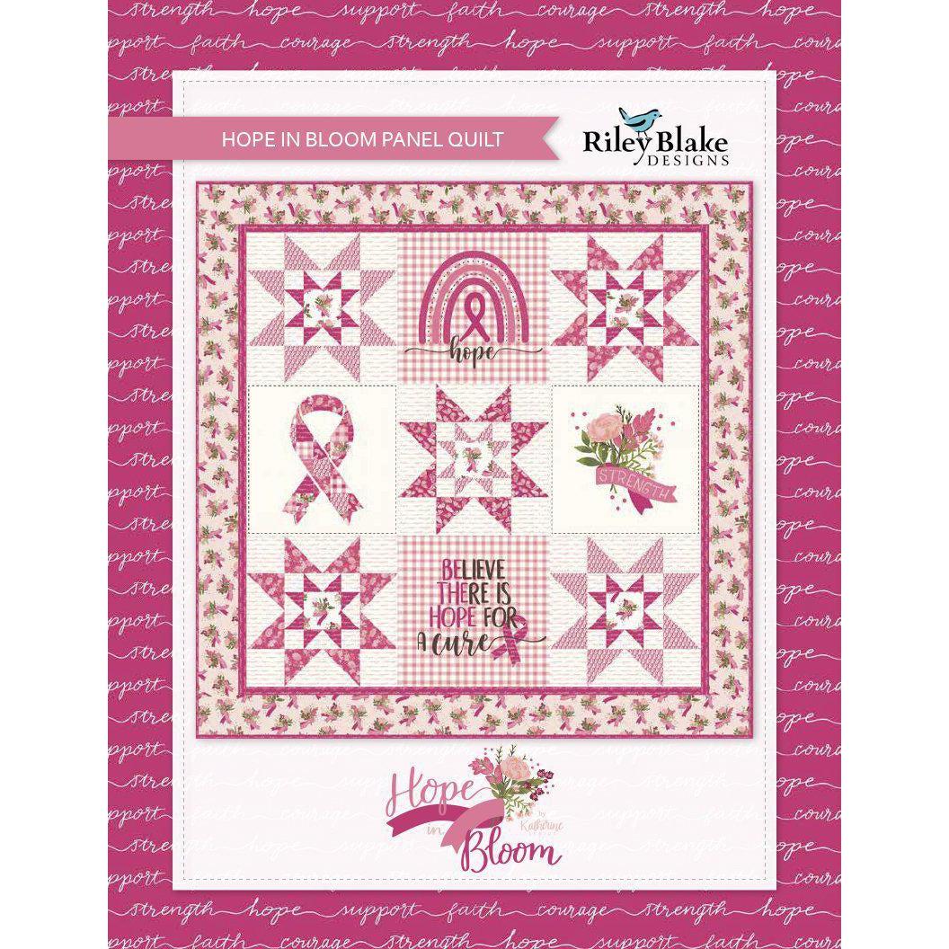 Hope in Bloom Panel Quilt Pattern - Free Digital Download-Riley Blake Fabrics-My Favorite Quilt Store
