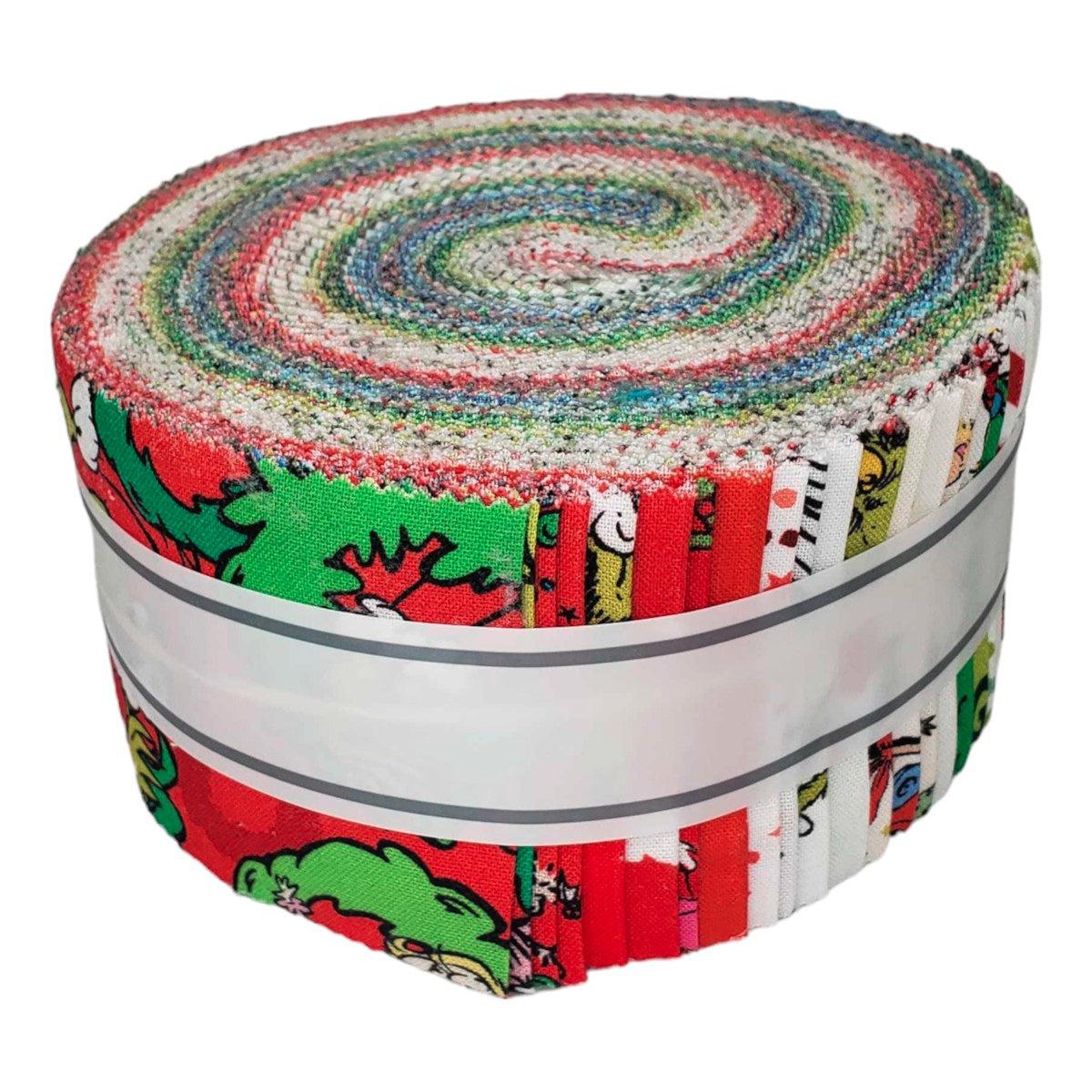 How The Grinch Stole Christmas Grinchmas Roll Up-Robert Kaufman-My Favorite Quilt Store