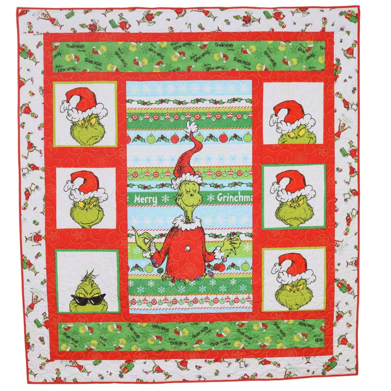 How the Grinch Stole Christmas Grinch Games Quilt Kit