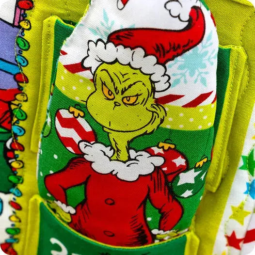 How the Grinch Stole Christmas Grinchmas Advent Calendar Quilt Kit-Robert Kaufman-My Favorite Quilt Store