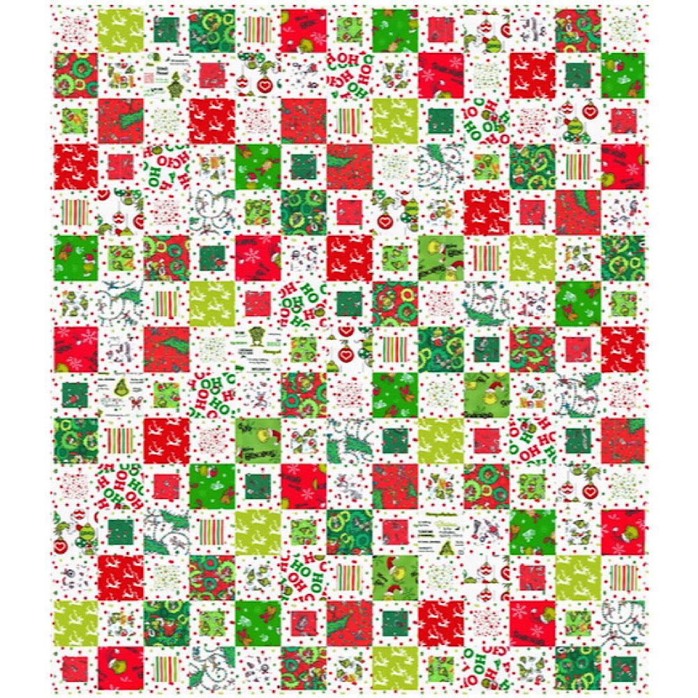 How the Grinch Stole Christmas the Frances Quilt Kit