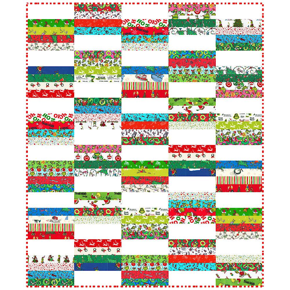 How the Grinch Stole Christmas the Hanna Quilt Kit