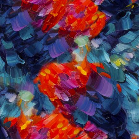 Hummingbird Bouquet Multi Flutter Texture Fabric-3 Wishes Fabric-My Favorite Quilt Store