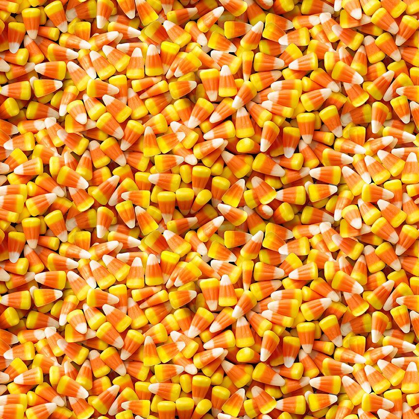 I Boo What I Want Packed Candy Corns Fabric