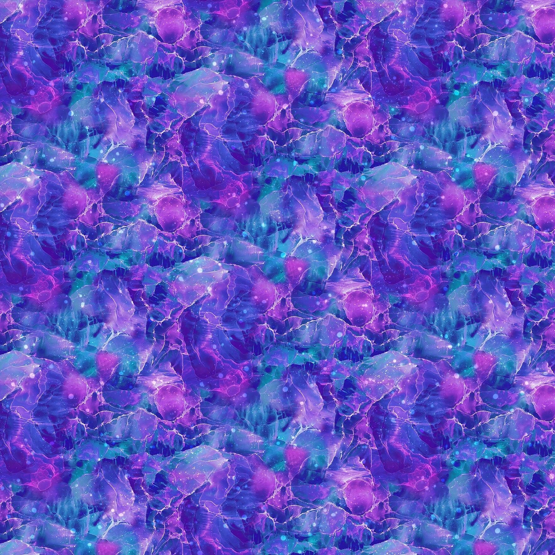 Illuminations Magenta Blue Multi Texture Digital Print Fabric-Northcott Fabrics-My Favorite Quilt Store