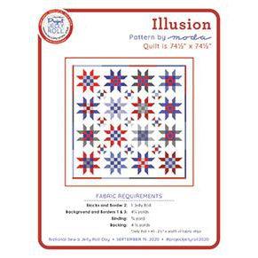 Illusion Quilt Pattern-Moda Fabrics-My Favorite Quilt Store