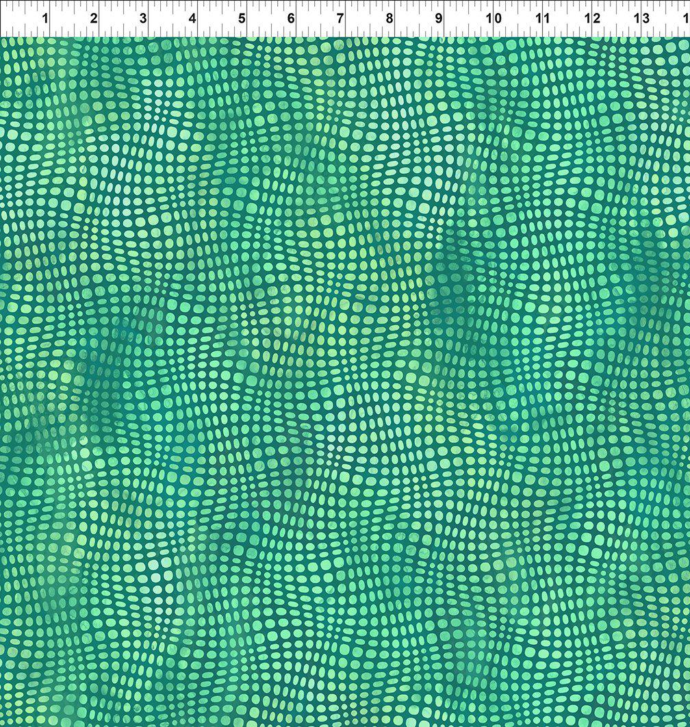Impressions Green Dot Abstract Fabric-In The Beginning Fabrics-My Favorite Quilt Store
