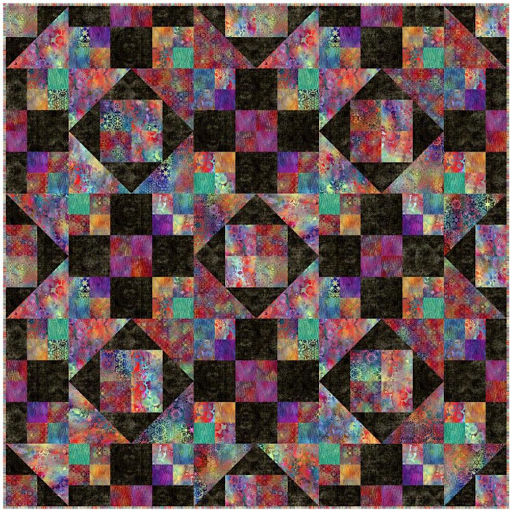 Impressions Jewels of the Night Quilt Kit-In The Beginning Fabrics-My Favorite Quilt Store