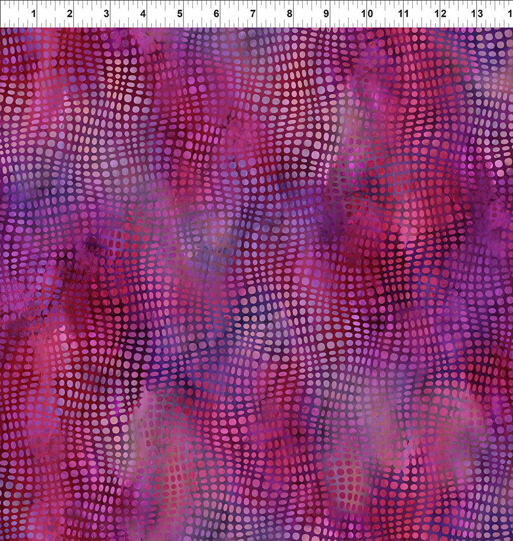 Impressions Magenta Dot Abstract Fabric-In The Beginning Fabrics-My Favorite Quilt Store