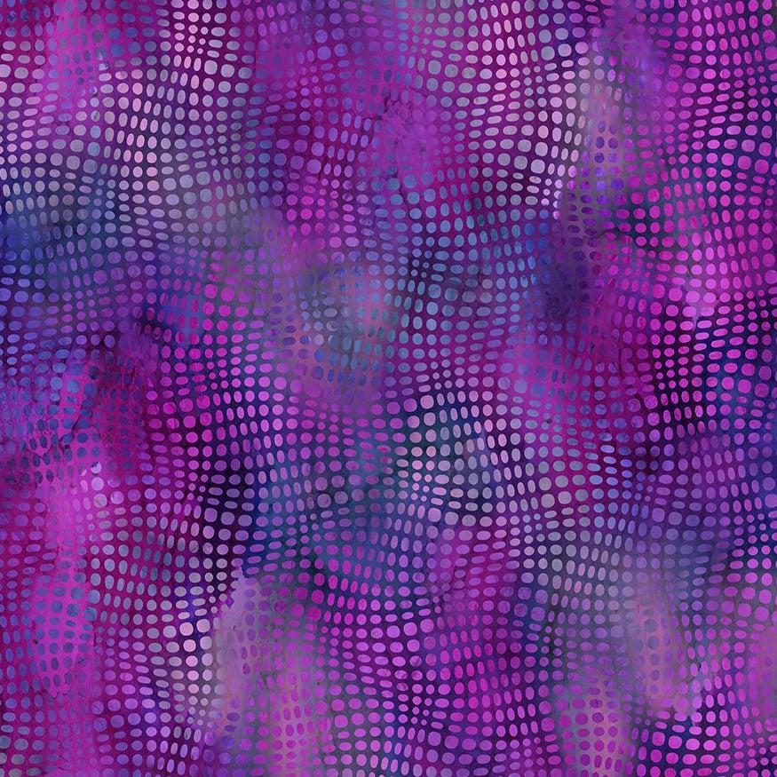 Impressions Purple Dot Abstract Fabric-In The Beginning Fabrics-My Favorite Quilt Store