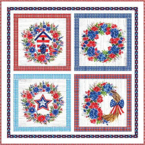 Independence Day Wall Hanging Quilt Pattern - Free Pattern Download